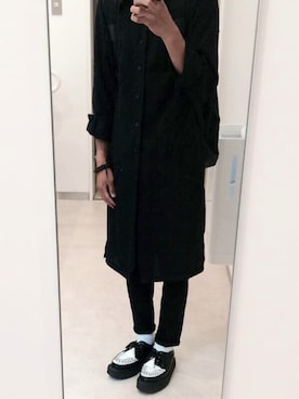 「ジョージコックス」｜「アイテム（ブーツ）」を使った、ひろきちさん（メンズ・171cm）の冬コーディネート