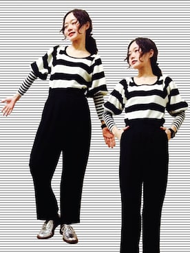 hmsrrisさん（レディース・155cm）の冬コーディネート