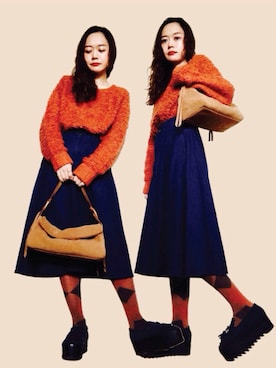 hmsrrisさん（レディース・155cm）の冬コーディネート