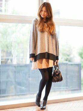 NANO universe snap L'sさん（レディース・161cm）の秋コーディネート