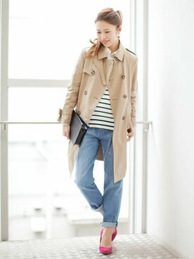 NANO universe snap L'sさん（レディース・161cm）の冬コーディネート