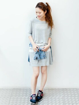 NANO universe snap L'sさん（レディース・161cm）の春コーディネート