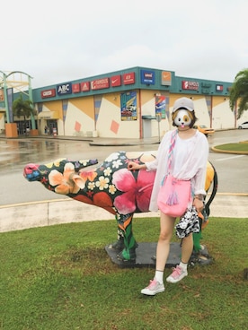 「mercibeaucoup,（メルシーボークー）のアイテム（シャツワンピース）」を使った、ベランダから失礼しますよさん（レディース・163cm）の秋コーディネート