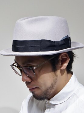 「DRAGON HAT（ドラゴンハット）のアイテム」を使った、ロケットシップさん（メンズ・182cm）の秋コーディネート