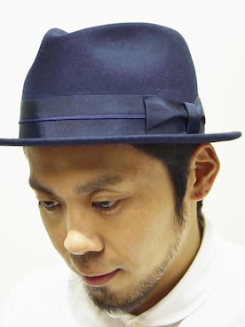 「DRAGON HAT（ドラゴンハット）のアイテム」を使った、ロケットシップさん（メンズ・182cm）の秋コーディネート