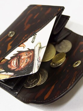 「アイテム（コインケース）」を使った、ロケットシップさん（メンズ・182cm）の秋コーディネート