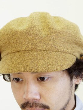 「PUB（パブ）のアイテム（ハンチング/ベレー帽）」を使った、ロケットシップさん（メンズ・182cm）の秋コーディネート