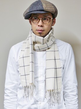 「CORNILLON（コルニヨン）のアイテム」を使った、ロケットシップさん（メンズ・182cm）の秋コーディネート