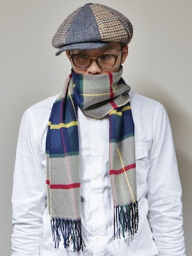 「CORNILLON（コルニヨン）のアイテム」を使った、ロケットシップさん（メンズ・182cm）の秋コーディネート