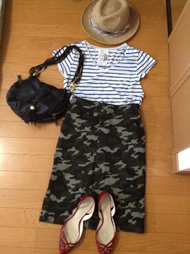 「初挑戦アイテム」｜「アイテム（バレエシューズ）」を使った、kokoさん（レディース・167cm）の春コーディネート