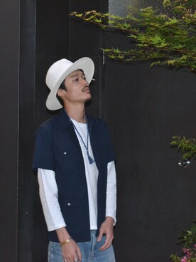 DLX PR tatsu.さん（メンズ・174cm）の夏コーディネート