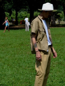 DLX PR tatsu.さん（メンズ・174cm）の夏コーディネート