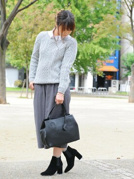 sioさん（レディース・156cm）の秋コーディネート