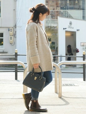 「PLAIN CLOTHING（プレーンクロージング）のアイテム」を使った、sioさん（レディース・156cm）の秋コーディネート