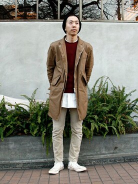 SUZUKIさん（メンズ・174cm）の冬コーディネート