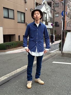 SUZUKIさん（メンズ・174cm）の春コーディネート