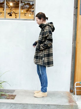 「nonnative（ノンネイティブ）のアイテム（アクセサリー）」を使った、SUZUKIさん（メンズ・174cm）の冬コーディネート