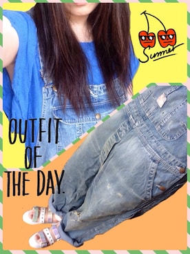 RENさん（レディース・157cm）の夏コーディネート