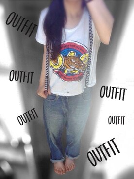 RENさん（レディース・157cm）の夏コーディネート