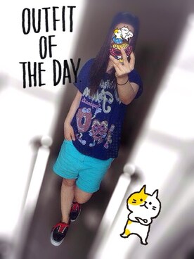 RENさん(レディース・157cm)の夏コーディネート