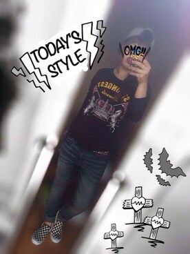 RENさん（レディース・157cm）の秋コーディネート