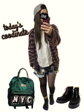 RENさん（レディース・157cm）の秋コーディネート