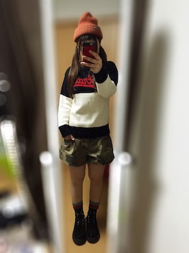 RENさん（レディース・157cm）の春コーディネート