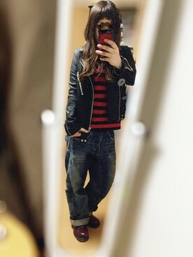 RENさん（レディース・157cm）の春コーディネート