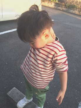 msさん（キッズ・100cm）の冬コーディネート