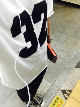 꿀떡さん(メンズ・183cm)の夏コーディネート