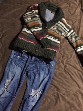 ameさん(レディース・156cm)の冬コーディネート