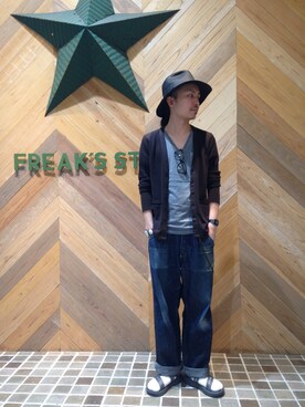 akihoさん（メンズ・170cm）の春コーディネート