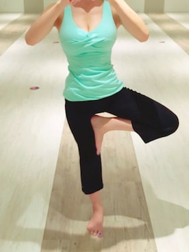 「fitness」｜tomoeさん（レディース・153cm）の夏コーディネート