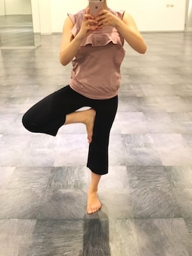 「fitness」｜tomoeさん（レディース・152cm）の夏コーディネート