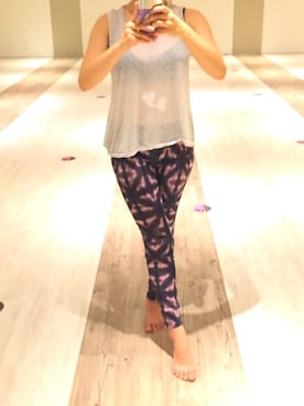 「fitness」｜tomoeさん（レディース・152cm）の夏コーディネート