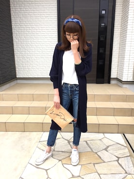 「AVAN LILY（アヴァンリリィ）のアイテム（アクセサリー）」を使った、*･Risa･*さん（レディース・163cm）の春コーディネート