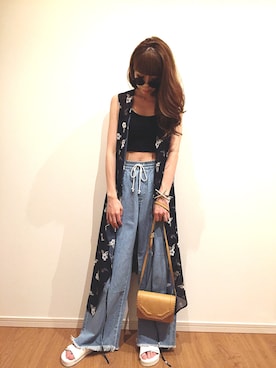 *･Risa･*さん（レディース・163cm）の春コーディネート