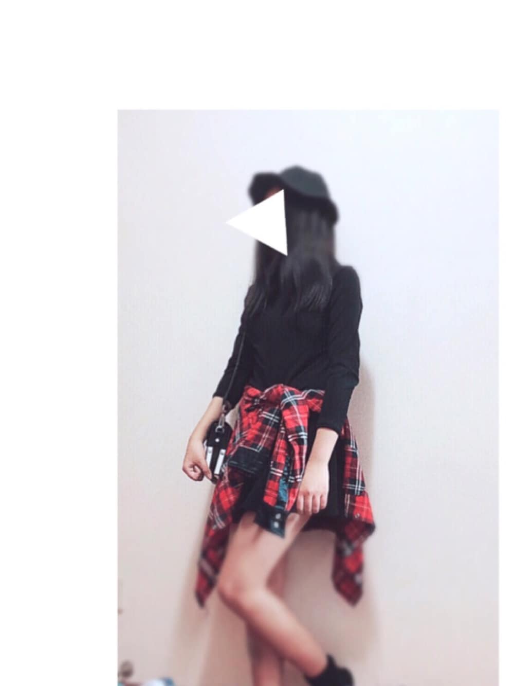 「UNKNOWN.のアイテム（キャップ、ブラック系）」を使った、Sensenさん（レディース・161cm）の冬コーディネートの1枚目の写真