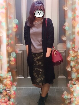 みーやさん（レディース・159cm）の秋コーディネート