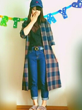 k.m♡mamaさん（レディース・156cm）の秋コーディネート