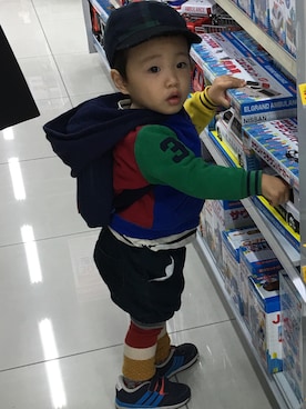 Ryoootanさん(キッズ・80cm)の冬コーディネート