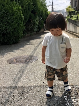 sayatan☺︎さん（キッズ・90cm）の夏コーディネート