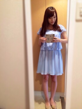 「へザー」｜「アイテム（パンプス）」を使った、えりさん（レディース・155cm）の春コーディネート