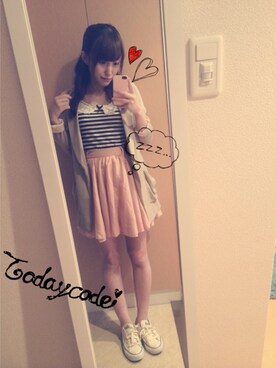 えりさん（レディース・155cm）の春コーディネート