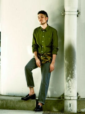 hanadaさん（メンズ・177cm）の夏コーディネート