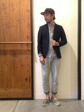 hanadaさん（メンズ・177cm）の秋コーディネート