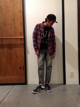 hanadaさん（メンズ・177cm）の秋コーディネート