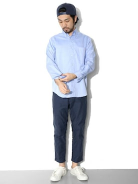 hanadaさん(メンズ・177cm)の冬コーディネート