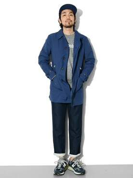 hanadaさん（メンズ・177cm）の春コーディネート