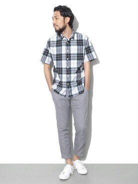 hanadaさん（メンズ・177cm）の春コーディネート